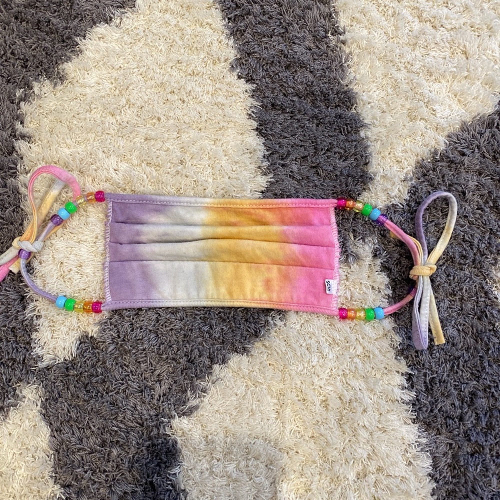 super cute stoney clover lane tie dye face mask!